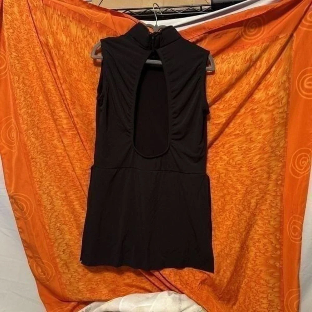 Rare Art Stone Dance Costume Black With Red Dragon Extra Large Child
